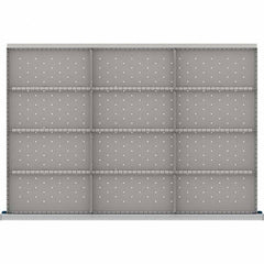 LISTA - 12-Compartment Drawer Divider Layout for 3.15" High Drawers - Exact Tool & Supply