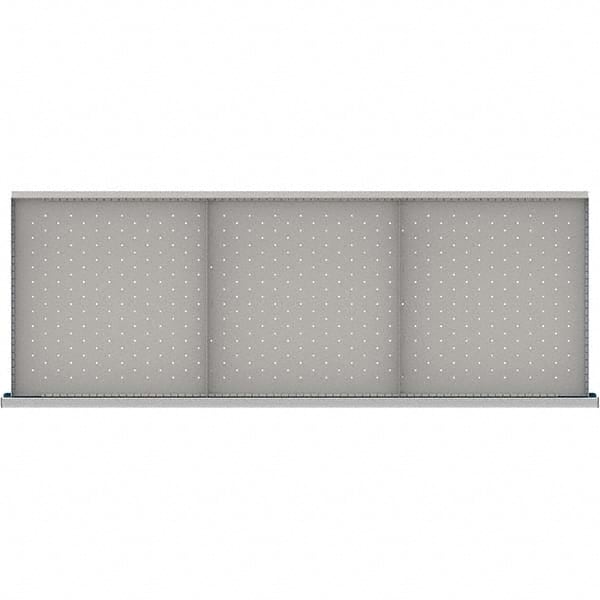 LISTA - 3-Compartment Drawer Divider Layout for 3.15" High Drawers - Exact Tool & Supply