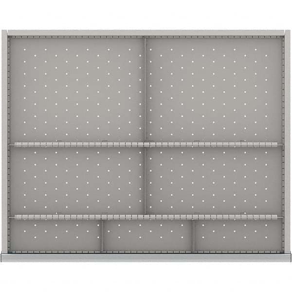 LISTA - 7-Compartment Drawer Divider Layout for 3.15" High Drawers - Exact Tool & Supply