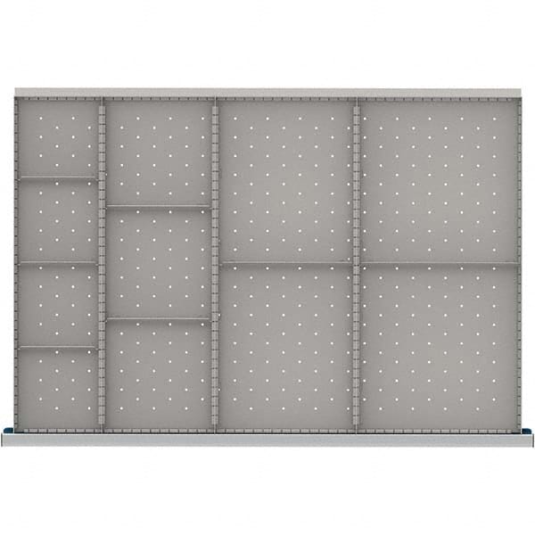 LISTA - 1-Compartment Drawer Divider Layout for 3.15" High Drawers - Exact Tool & Supply