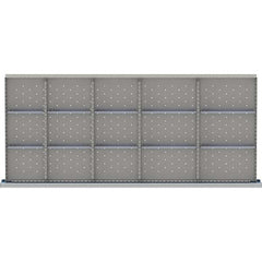 LISTA - 15-Compartment Drawer Divider Layout for 3.15" High Drawers - Exact Tool & Supply