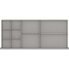 LISTA - 10-Compartment Drawer Divider Layout for 3.15" High Drawers - Exact Tool & Supply