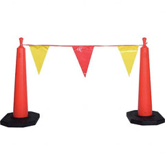 VizCon - Pennants Color: Multicolored Overall Length (Feet): 105.00 - Exact Tool & Supply