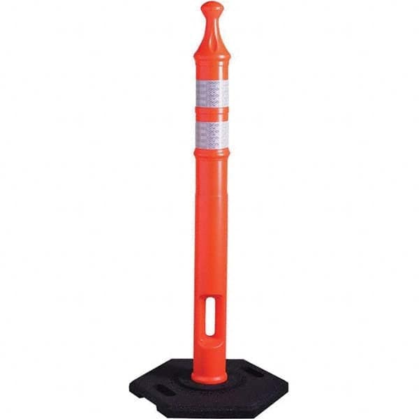 VizCon - Traffic Barrels, Delineators & Posts Type: Delineator Post Material: Plastic - Exact Tool & Supply