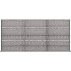 LISTA - 15-Compartment Drawer Divider Layout for 3.15" High Drawers - Exact Tool & Supply