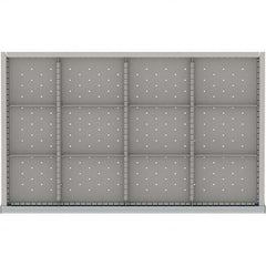 LISTA - 12-Compartment Drawer Divider Layout for 3.15" High Drawers - Exact Tool & Supply