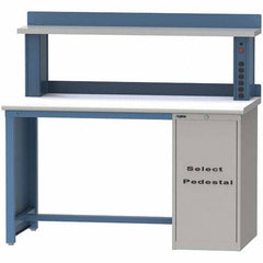 LISTA - Stationary Work Benches, Tables Type: Workstation Top Material: Plastic Laminate - Exact Tool & Supply
