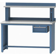 LISTA - Stationary Work Benches, Tables Type: Workstation Top Material: Plastic Laminate - Exact Tool & Supply