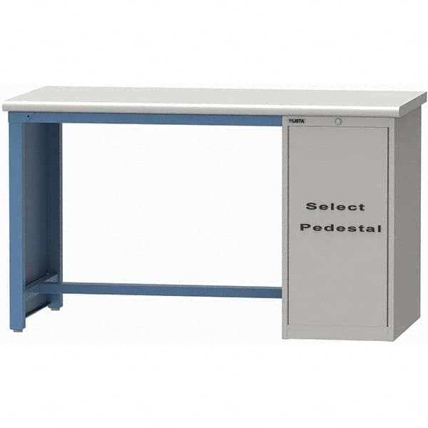 LISTA - Stationary Work Benches, Tables Type: Workstation Top Material: Plastic Laminate - Exact Tool & Supply