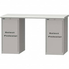 LISTA - Stationary Work Benches, Tables Type: Workstation Top Material: Plastic Laminate - Exact Tool & Supply