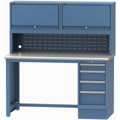 LISTA - Stationary Work Benches, Tables Type: Workstation Top Material: Plastic Laminate - Exact Tool & Supply