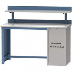 LISTA - Stationary Work Benches, Tables Type: Workstation Top Material: Plastic Laminate - Exact Tool & Supply