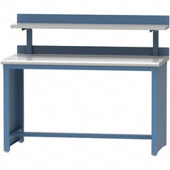 LISTA - Stationary Work Benches, Tables Type: Workstation Top Material: Plastic Laminate - Exact Tool & Supply