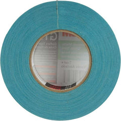 3M - 50m x 48mm x 11 mil Fluorescent Pink Cotton Cloth Gaffers Tape - Exact Tool & Supply