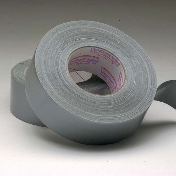 3M - 50m x 48mm x 9 mil Black Polyethylene Cloth Duct Tape - Exact Tool & Supply