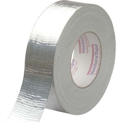 3M - 55m x 72mm x 11 mil Silver Polyethylene Cloth Duct Tape - Exact Tool & Supply