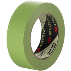 3M - 36mm Wide x 55 m x 6.7 mil Green Paper Masking Tape - Exact Tool & Supply