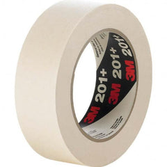 3M - 48mm Wide x 55 m x 4.4 mil Tan Crepe Paper Masking Tape - Exact Tool & Supply