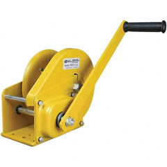 OZ Lifting Products - Winches Type: Brake Winch Line Pull Capacity (Lb.): 1,500 - Exact Tool & Supply