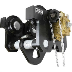 OZ Lifting Products - Trolleys Type: Geared Beam Trolley Load Capacity (Lb.): 40,000.000 - Exact Tool & Supply