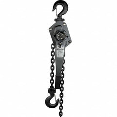 OZ Lifting Products - 6,000 Lb Capacity, 10' Lift Height, Chain Manual Lever Hoist - Exact Tool & Supply