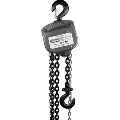 OZ Lifting Products - 4,000 Lb Capacity, 10' Lift Height, Chain Manual Hoist - Exact Tool & Supply