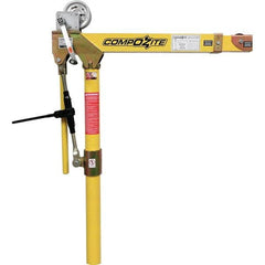 OZ Lifting Products - Davit Cranes Davit Crane Type: Spur Gear Capacity (Lb.): 1,200 - Exact Tool & Supply