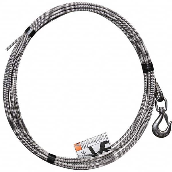 OZ Lifting Products - Crane Attachments Type: Stainless Steel Cable Assembly Load Capacity (Lb.): 1,200 - Exact Tool & Supply
