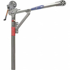 OZ Lifting Products - Davit Cranes Davit Crane Type: Spur Gear Capacity (Lb.): 1,000 - Exact Tool & Supply