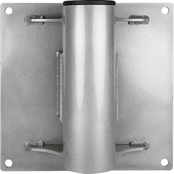 OZ Lifting Products - Davit Crane Bases Base Type: Wall Mount Base Finish/Coating: Zinc Plated - Exact Tool & Supply