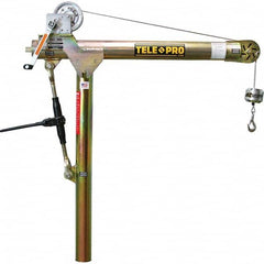 OZ Lifting Products - Davit Cranes Davit Crane Type: Spur Gear Capacity (Lb.): 1,200 - Exact Tool & Supply