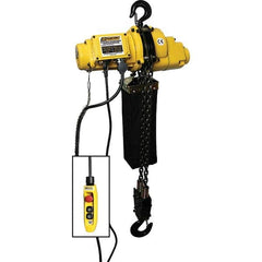 OZ Lifting Products - Electric Hoists Type: Electric Chain Hoist Load Capacity (Ton): 2 - Exact Tool & Supply