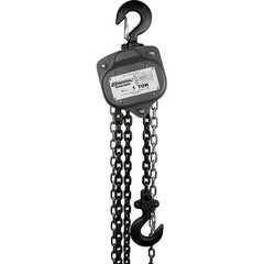 OZ Lifting Products - 2,000 Lb Capacity, 30' Lift Height, Chain Manual Hoist - Exact Tool & Supply