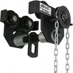 OZ Lifting Products - Trolleys Type: Geared Beam Trolley Load Capacity (Lb.): 4,000.000 - Exact Tool & Supply