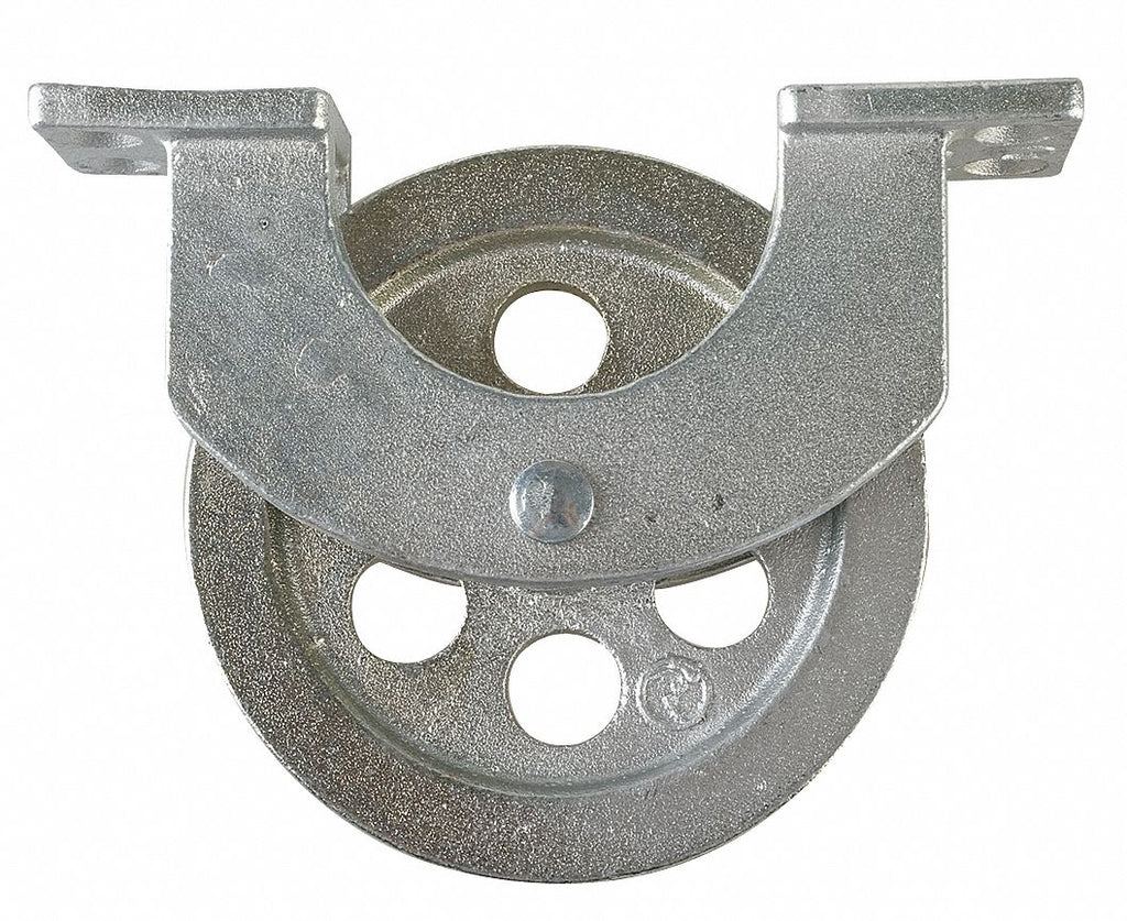 Pulley Block, Bolt On, Designed For Wire Rope, 9/64" Max. Cable Size, 2-1/2" Sheave Outside Dia.