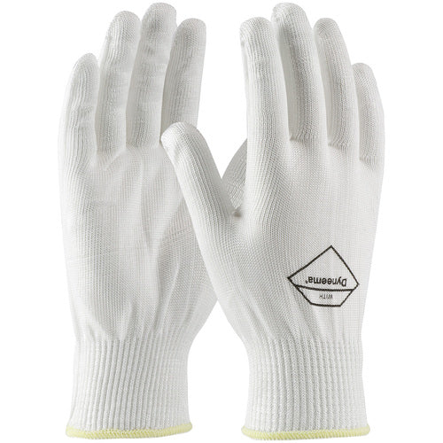 ‎17-D200/M Gloves Made w/Dyneema - Filament Yarns with Dyneema - 13 Gg - Lt Wgt - White - ANSI2 - Exact Tool & Supply