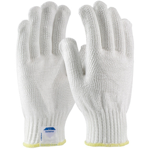 ‎17-D300/XL Gloves Made w/Dyneema - Filament Yarns with Dyneema - 7 Gg - Medium Weight - White - ANSI2 - Exact Tool & Supply