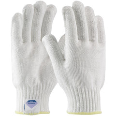 ‎17-D350/XS Gloves Made w/Dyneema - Filament Yarns with Dyneema - 7 Gg - Heavy Weight - White - ANSI3 - Exact Tool & Supply