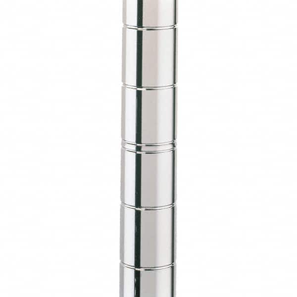 Metro - 1" Wide x 7" High x 1" Long Open Shelving Mobile Shelving Post - Exact Tool & Supply