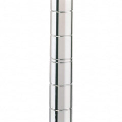Metro - 1" Wide x 7" High x 1" Long Open Shelving Mobile Shelving Post - Exact Tool & Supply