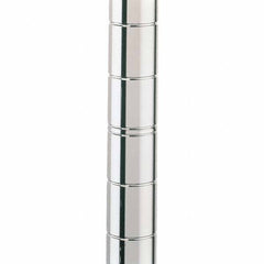 Metro - 1" Wide x 7" High x 1" Long Open Shelving Stationary Shelving Post - Exact Tool & Supply