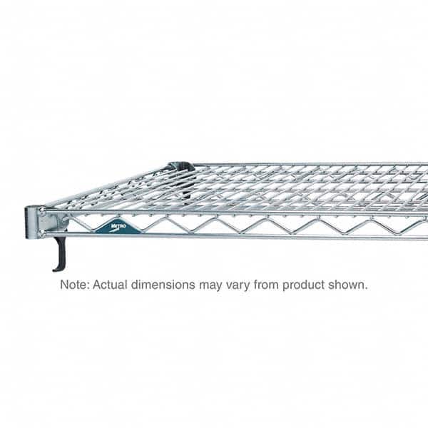 Metro - 42" Wide x 1" High x 14" Long Open Shelving Wire Shelf - Exact Tool & Supply