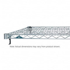 Metro - 30" Wide x 1" High x 21" Long Open Shelving Wire Shelf - Exact Tool & Supply
