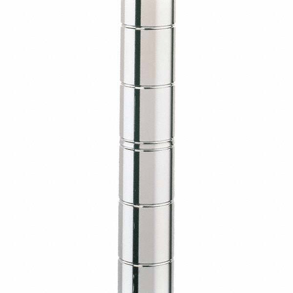 Metro - 1" Wide x 7" High x 1" Long Open Shelving Mobile Shelving Post - Exact Tool & Supply