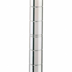 Metro - 1" Wide x 7" High x 1" Long Open Shelving Mobile Shelving Post - Exact Tool & Supply