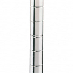 Metro - 1" Wide x 33" High x 1" Long Open Shelving Stationary Shelving Post - Exact Tool & Supply