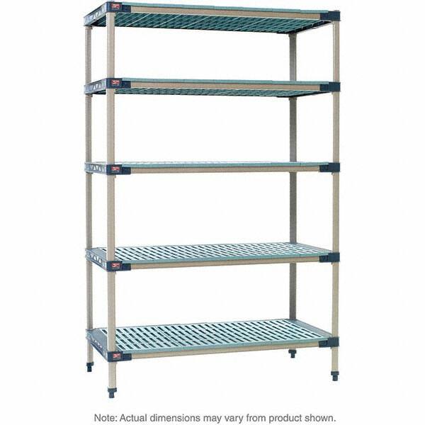 Metro - Plastic Shelving Type: Structural Plastic Open Shelving Shelf Capacity (Lb.): 2,000 - Exact Tool & Supply