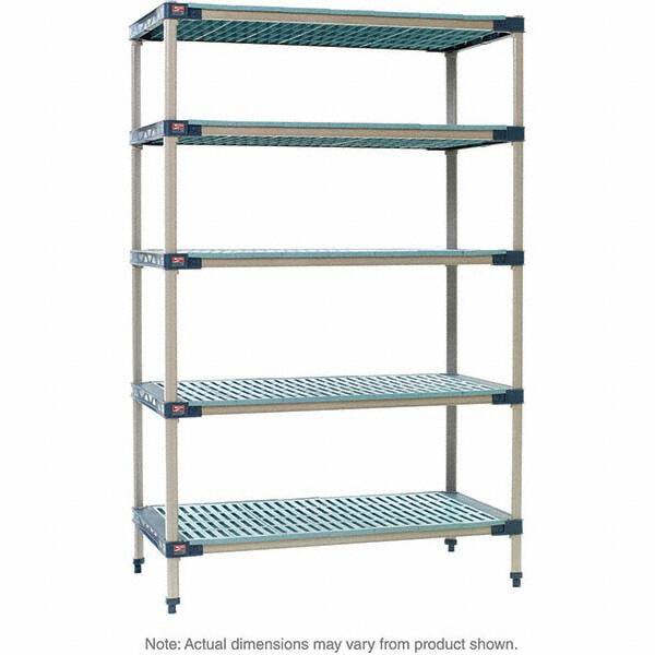 Metro - Plastic Shelving Type: Structural Plastic Open Shelving Shelf Capacity (Lb.): 2,000 - Exact Tool & Supply