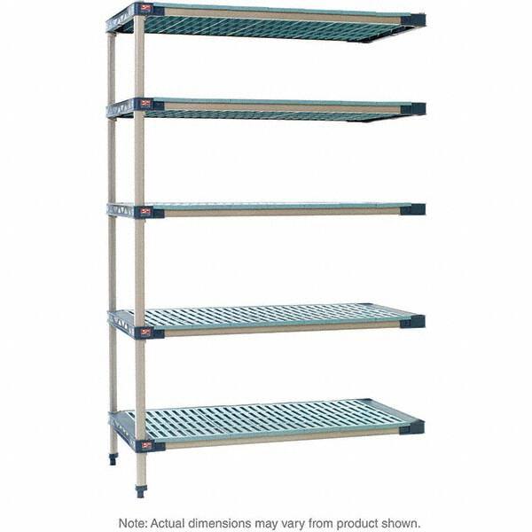 Metro - Plastic Shelving Type: Structural Plastic Open Shelving Shelf Capacity (Lb.): 2,000 - Exact Tool & Supply