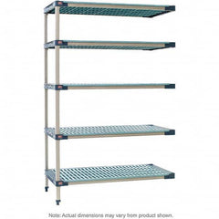 Metro - Plastic Shelving Type: Structural Plastic Open Shelving Shelf Capacity (Lb.): 2,000 - Exact Tool & Supply